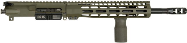 Dark Storm Industries DS-15 AR-15 Typhoon 5.56x45mm NATO 12.5inch Upper Receiver Carbine Length 1-7 Twist 1/2x28 Firestorm Compensator Cerakote Olive