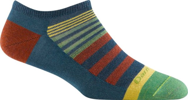 Darn Tough Beachcomber No Show Lightweight Socks - Womens Dark Teal Large