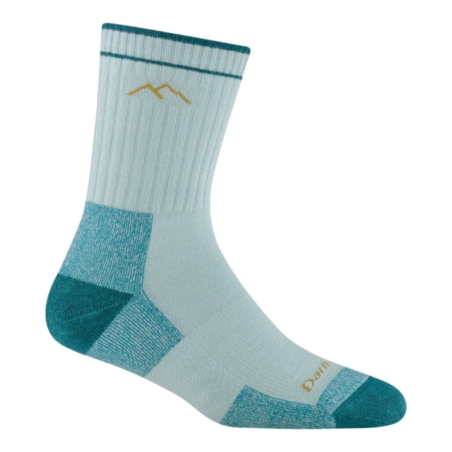 Darn Tough Hiker Coolmax Micro Crew Midweight with Cushion Socks - Women's Glacier Medium