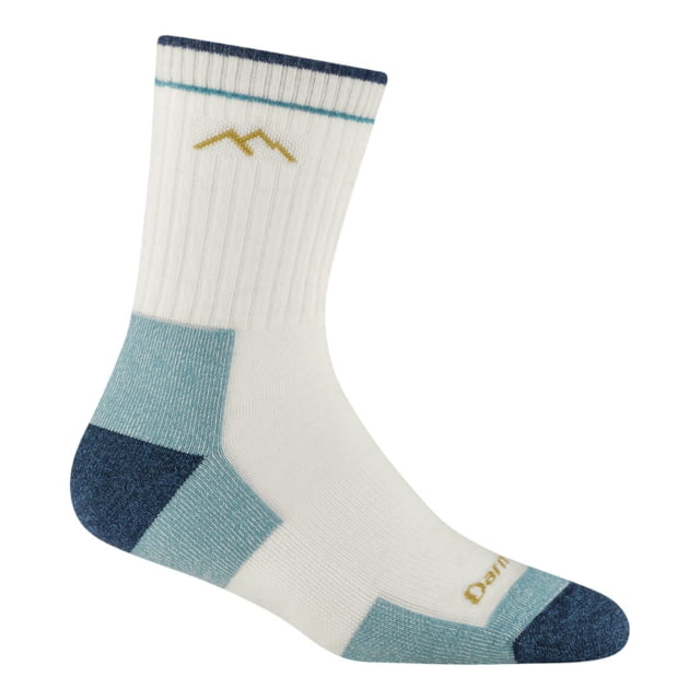 Darn Tough Hiker Micro Crew Midweight with Cushion Socks - Women's White Large