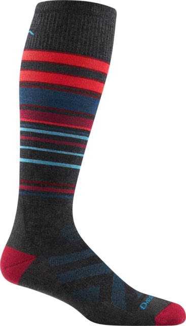 Darn Tough Snowpack OTC Midweight Ski Sock - Mens Charcoal Medium