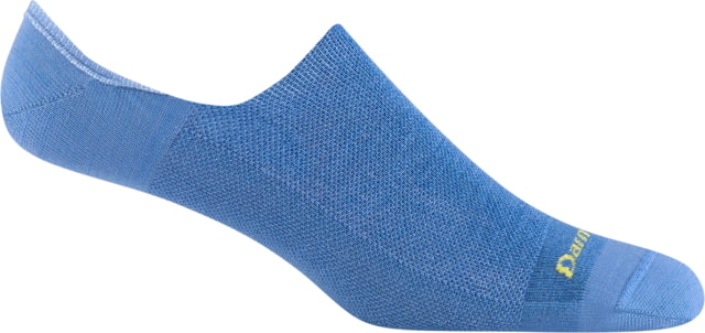 Darn Tough Solid No Show Hidden Lightweight Socks - Mens Surf Large