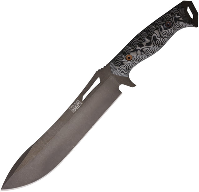 Dawson Knives Archangel Fixed Blade Blk/Gry DW60738 - Dawson Knives