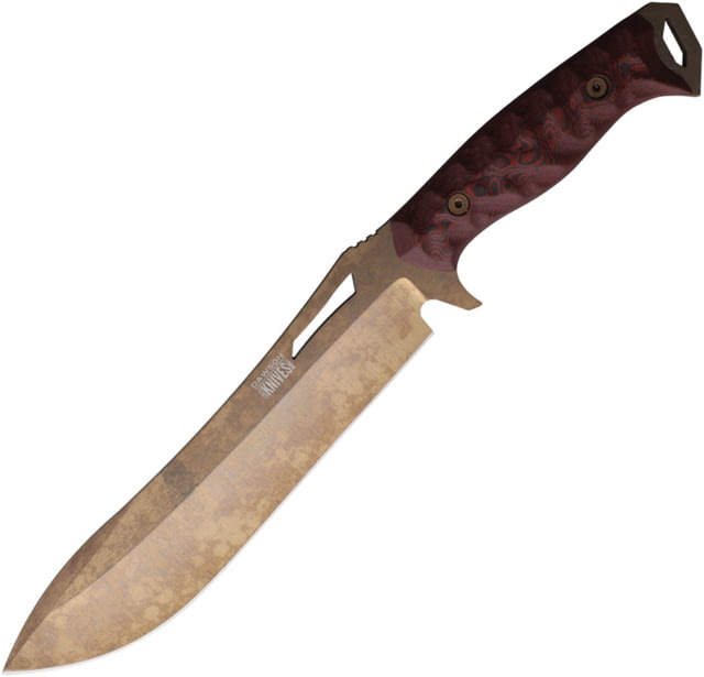 Dawson Knives Archangel Fixed Blade Blk/Red DW47445 - Dawson Knives