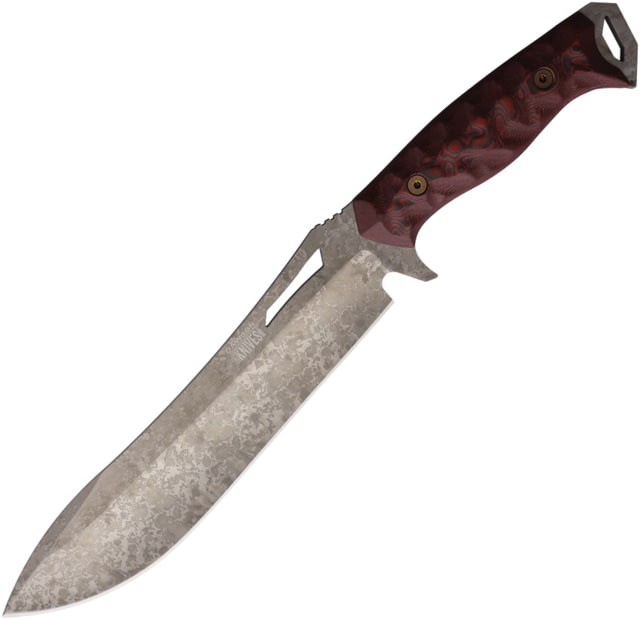 Dawson Knives Archangel Fixed Blade Blk/Red DW47490 - Dawson Knives