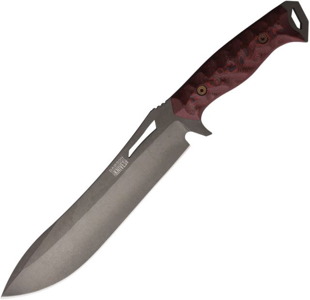 Dawson Knives Archangel Fixed Blade Blk/Red DW47537 - Dawson Knives