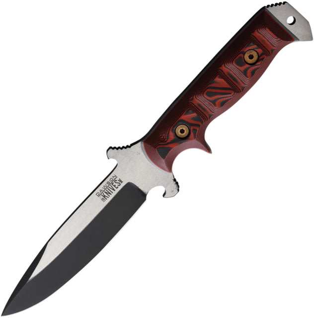 Dawson Knives Chief Red and Black G10 - Dawson Knives