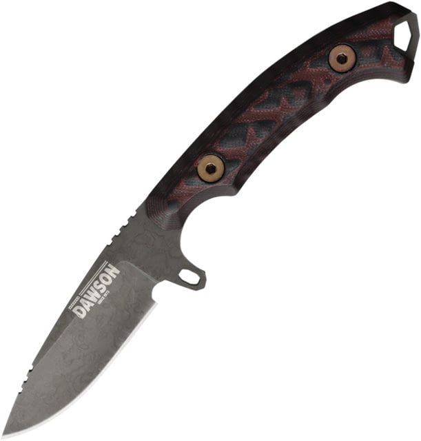 Dawson Knives Companion Fixed Blade Red DW48169 - Dawson Knives