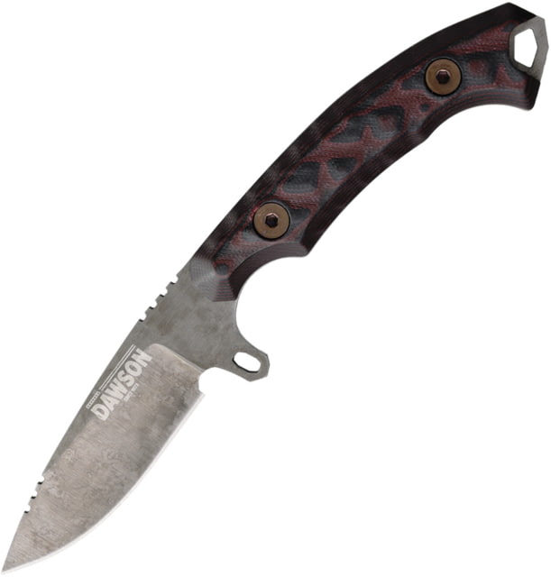 Dawson Knives Companion Fixed Blade Red DW48720 - Dawson Knives