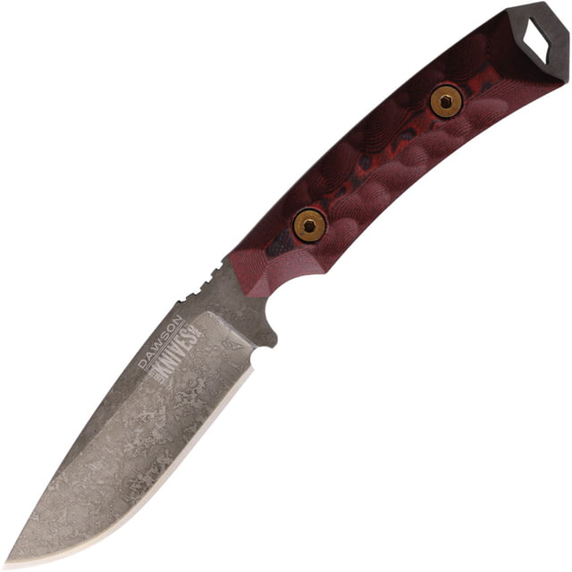 Dawson Knives Contractor Fixed Blade Blk/Red DW47773 - Dawson Knives