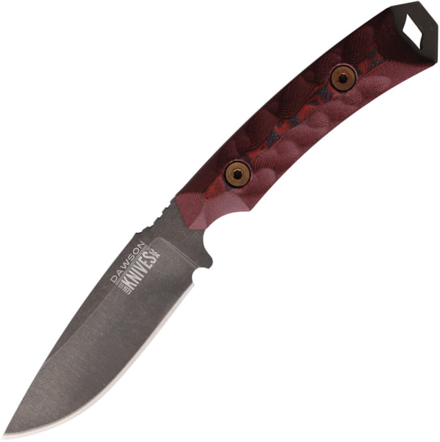 Dawson Knives Contractor Fixed Blade Blk/Red DW47995 - Dawson Knives