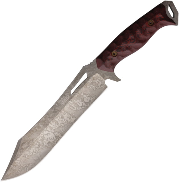 Dawson Knives Dominion Fixed Blade Blk/Red DW47636 - Dawson Knives