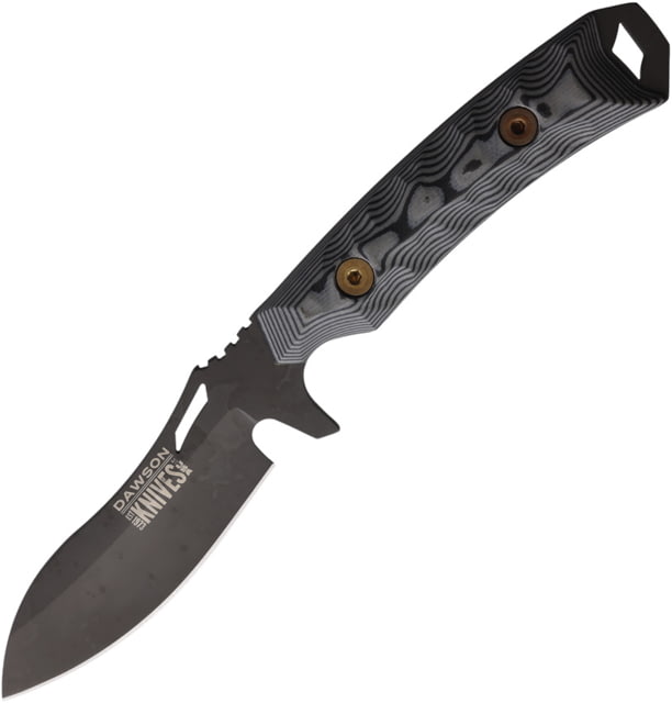 Dawson Knives Harvester Fixed Blade Blk/Gray DW84158 - Dawson Knives