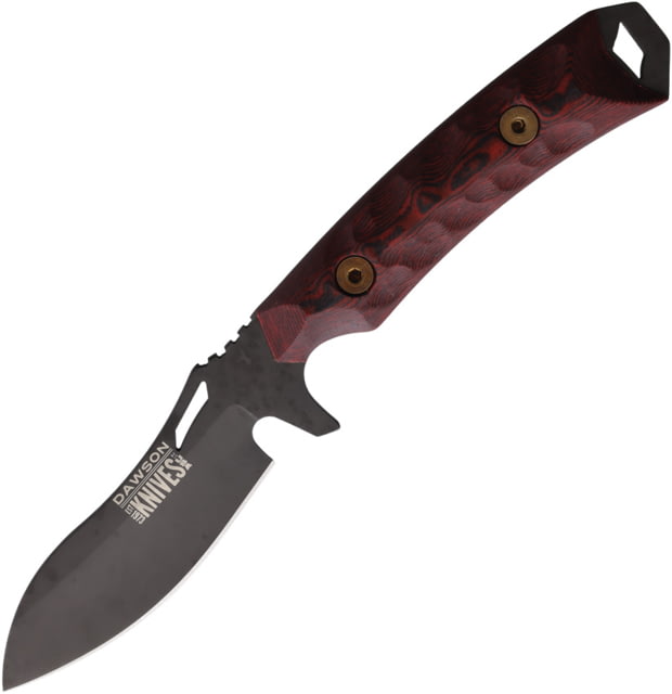Dawson Knives Harvester Fixed Blade Blk/Red DW84165 - Dawson Knives