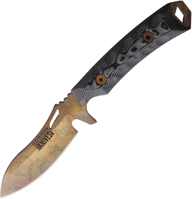 Dawson Knives Harvester Fixed Blade Gray/Blk DW15831 - Dawson Knives