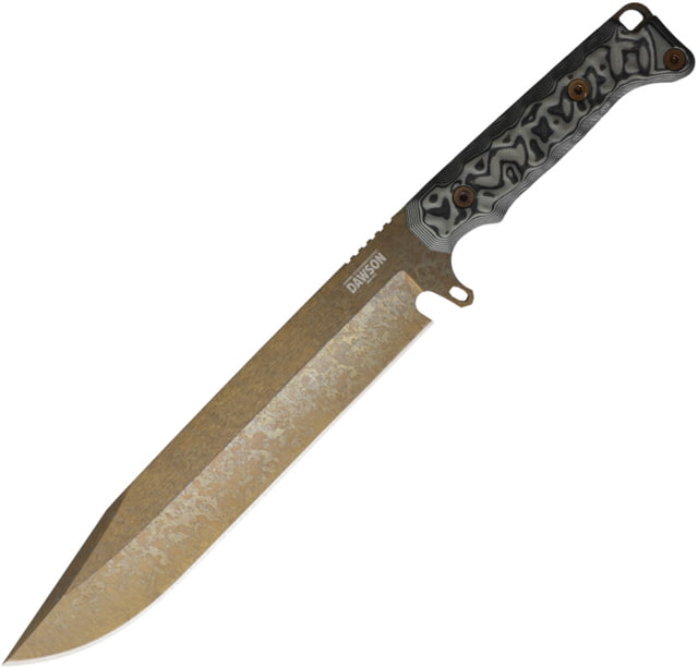 Dawson Knives Holdout Bowie Black/Gray DW41843 - Dawson Knives