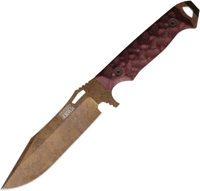 Dawson Knives Marauder Fixed Blade Red/Blk DW83984 - Dawson Knives