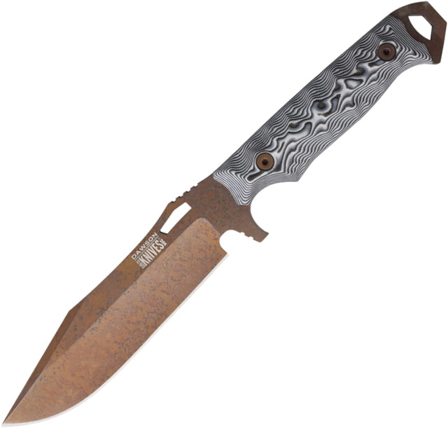 Dawson Knives Marauder Fixed Blade Wht/Blk DW16548 - Dawson Knives