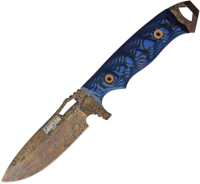 Dawson Knives Nomad Fixed Blade Blk/blue DW46931 - Dawson Knives