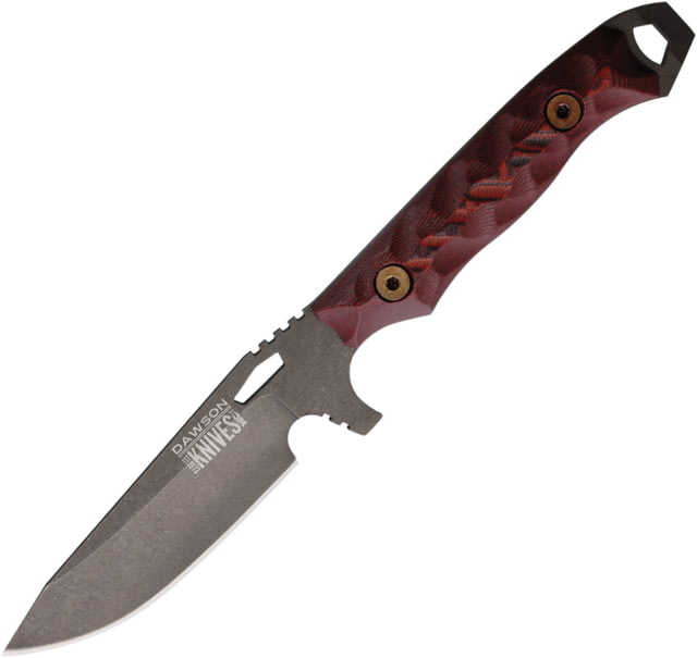 Dawson Knives Outcast Fixed Blade Red/Black DW83649 - Dawson Knives