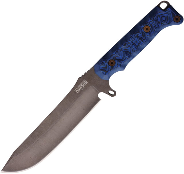 Dawson Knives Reaper Fixed Blade Black/Blue DW41775 - Dawson Knives