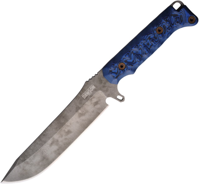 Dawson Knives Reaper Fixed Blade Blk/Blue DW41690 - Dawson Knives