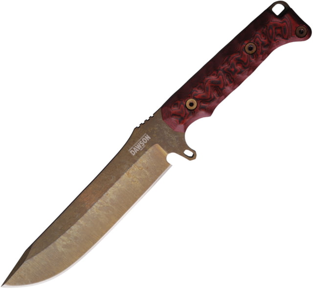 Dawson Knives Reaper Fixed Blade Blk/Red DW41706 - Dawson Knives