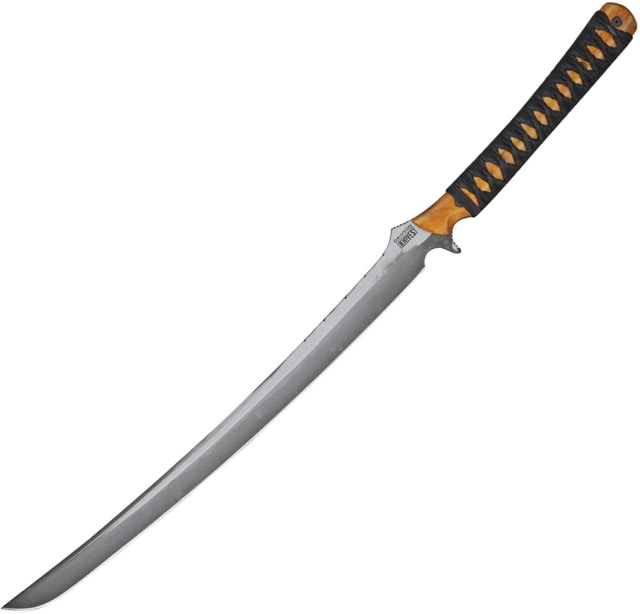 Dawson Knives Relentless Sword 17In 26.75in Overall 17in Hamon Finish Cpm-3V Carbon Steel Blade Ironwood Handle - Dawson Knives