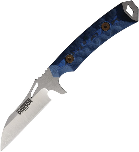 Dawson Knives Revelation Fixed Blade Blk/Blu DW43765 - Dawson Knives
