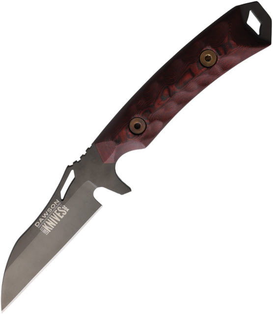 Dawson Knives Revelation Fixed Blade Blk/Red DW84011 - Dawson Knives
