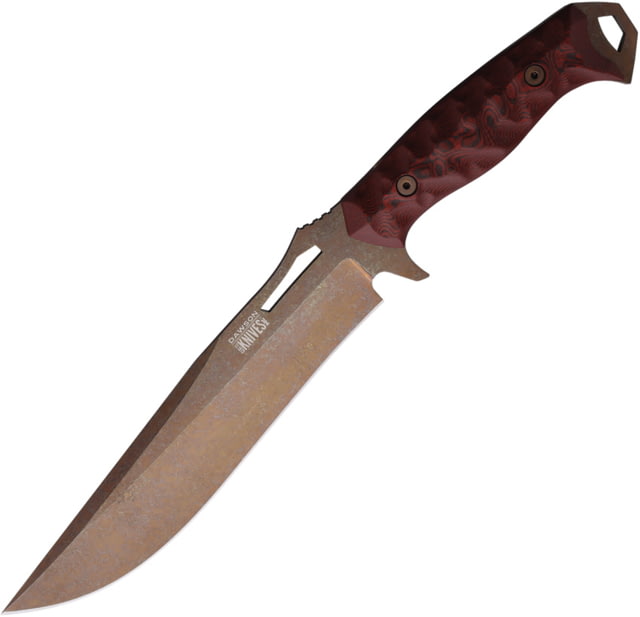 Dawson Knives Seraphim SP Fixed Blade Red DW49178 - Dawson Knives