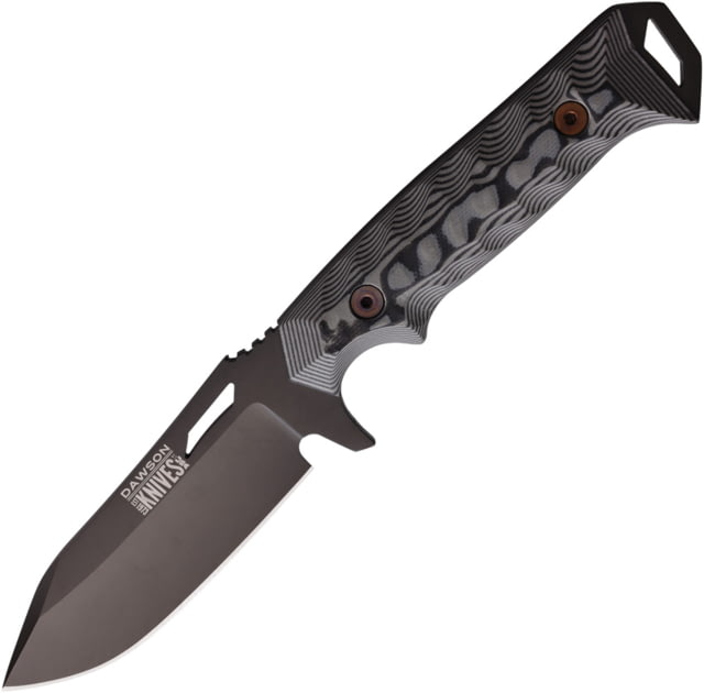 Dawson Knives Shepherd Fixed Blade Blk/Gry DW83816 - Dawson Knives