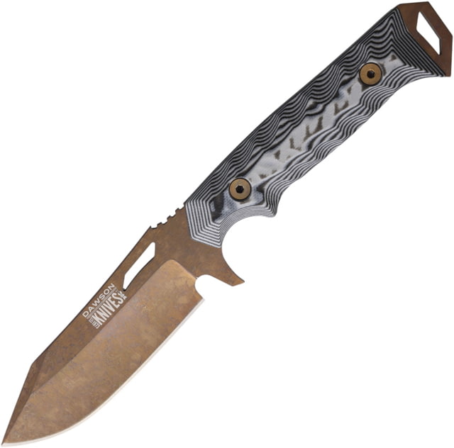 Dawson Knives Shepherd Fixed Blade Blk/Wht DW16371 - Dawson Knives