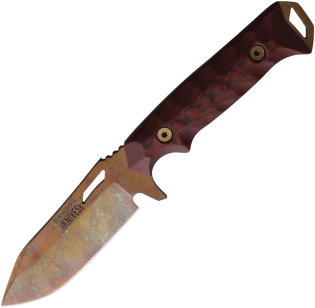 Dawson Knives Shepherd Fixed Blade Red DW15954 - Dawson Knives