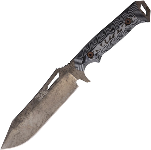 Dawson Knives Shepherd XL Fixed Blade BlkWht DW83960 - Dawson Knives