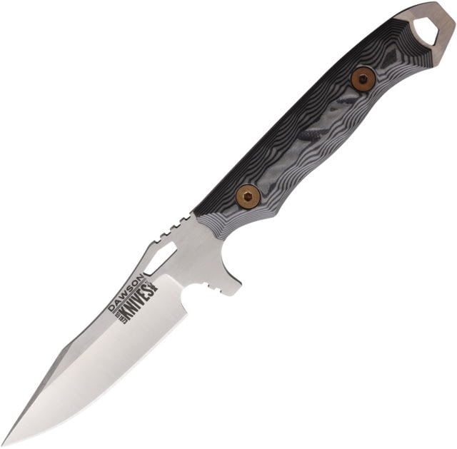 Dawson Knives Smuggler Fixed Blade Blk/Gry DW15923 - Dawson Knives