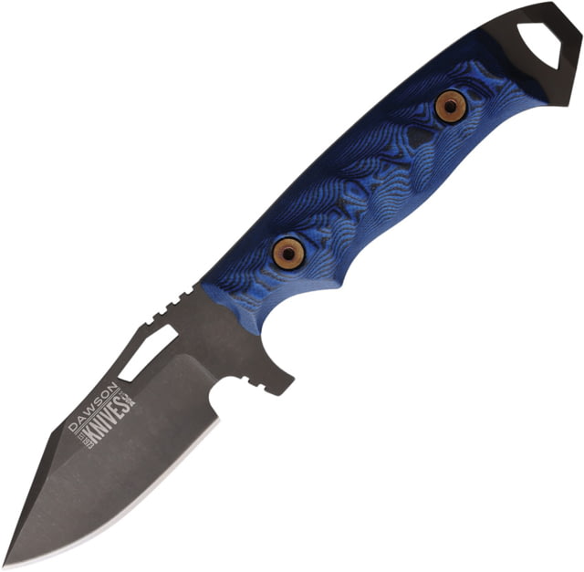 Dawson Knives Steadfast Fixed Blade Blk/Bl DW60417 - Dawson Knives