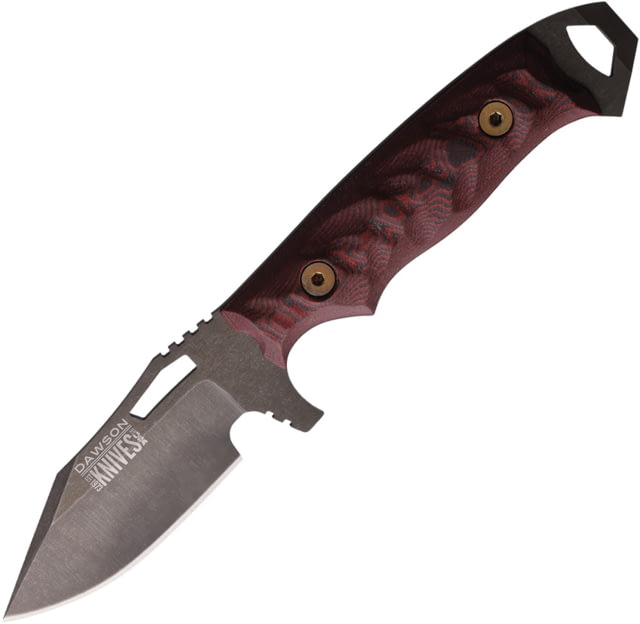 Dawson Knives Steadfast Fixed Blade Red/Blk DW60158 - Dawson Knives