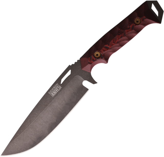 Dawson Knives Summit Fixed Blade Red/Blk DW59985 - Dawson Knives