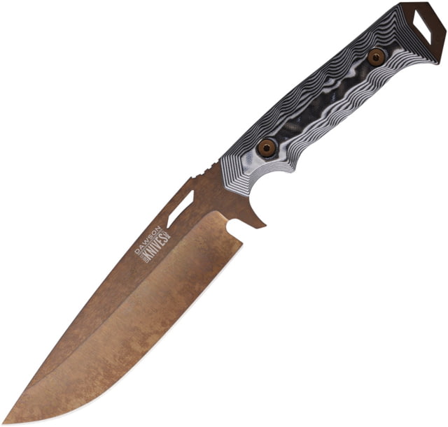 Dawson Knives Summit Fixed Blade Wht/Blk DW60059 - Dawson Knives