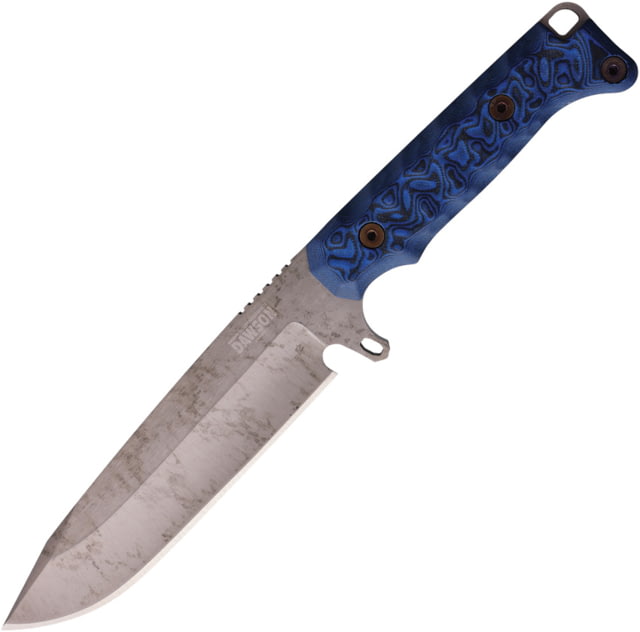 Dawson Knives Valor Fixed Blade Black/Blue DW41553 - Dawson Knives