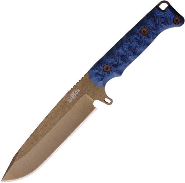 Dawson Knives Valor Fixed Blade Black/blue DW41614 - Dawson Knives