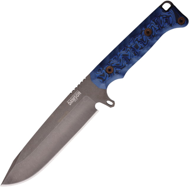 Dawson Knives Valor Fixed Blade Black/Blue DW41652 - Dawson Knives
