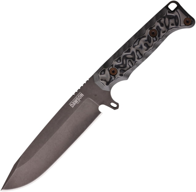 Dawson Knives Valor Fixed Blade Black/Gray DW41645 - Dawson Knives