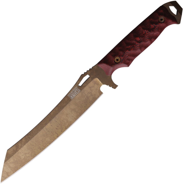 Dawson Knives Wayfinder Fixed Blade Blk/Red DW48744 - Dawson Knives
