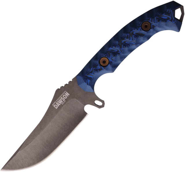 Dawson Knives Woodsman Fixed Blade Blk/Blue DW41218 - Dawson Knives