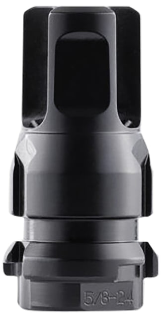 Dead Air Armament KeyMicro Flash Hider 2.063in 9mm Luger 13.5x1mm LH Thread Nitride Black