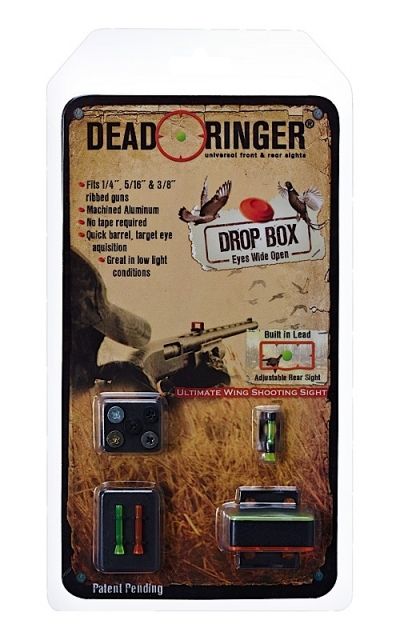 Dead Ringer  Drop Box Lexan Orange/Green Alum Black - Dead Ringer