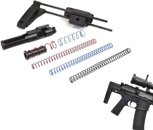 Dead Foot Arms Subcompact Weapon 2.5in Tailhook Brace for Rifle Caliber AR Platform Pistols Gen 2 Black Anodized - Dead Foot Arms