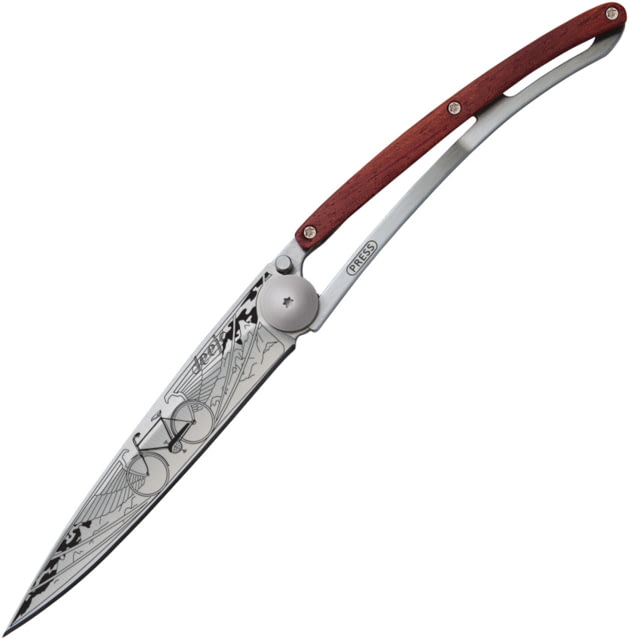 Deejo 27g Tattoo Linerlock Bicycle - Deejo